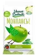 Леденцы без сахара "Умные Сладости" зеленое яблоко, 55 г   :48